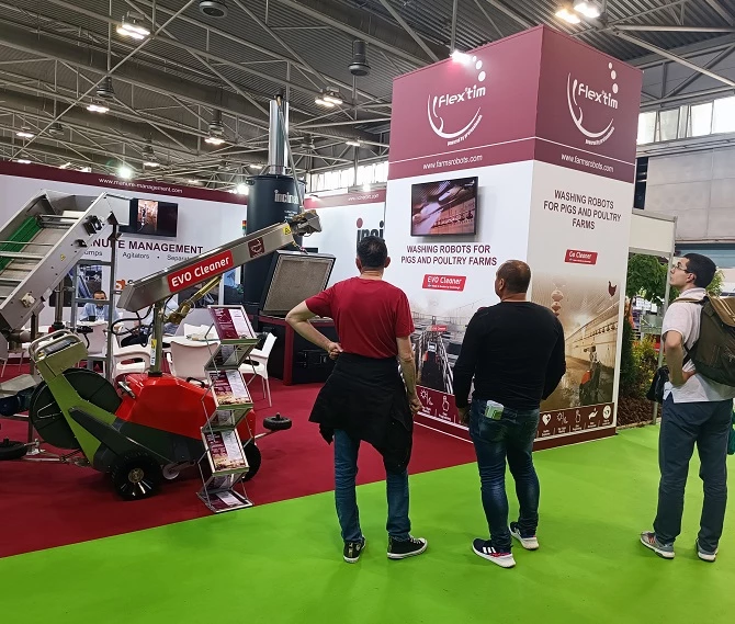 Flextim Industry la Targul International de Agricultura 2023 din Novi Sad, Serbia.