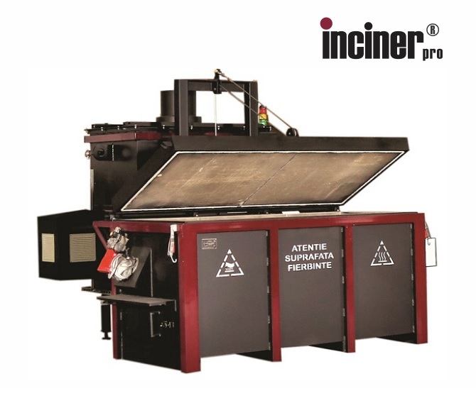 Incinerator IncinerPro i1000 pentru deseu de origine animala din abator, ferme pasari, porci