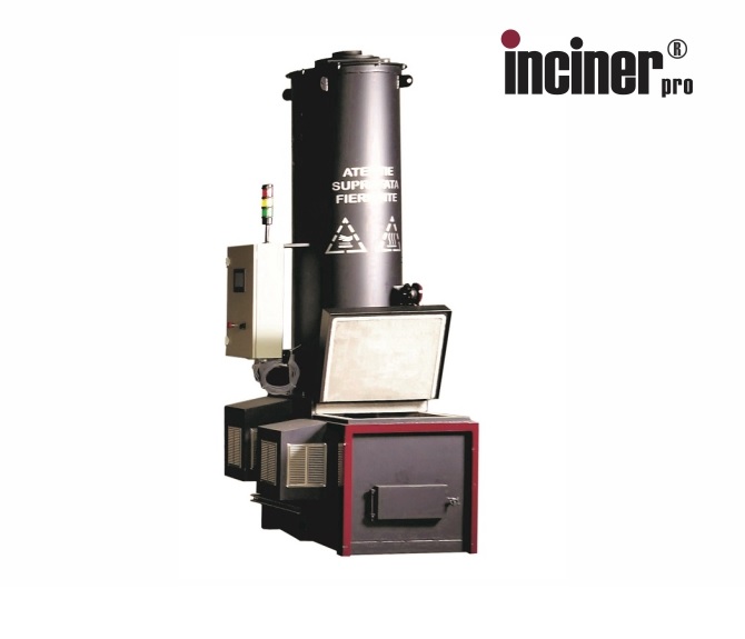 Incinerator IncinerPro i150 pentru fermele de animale, deseu de la ferme de pasari, animale de companie.